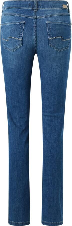 Angels Slim tapered fit stoffen broek met stretch model 'Solid' - Foto 7