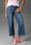 Aniston CASUAL 7 8 jeans met iets gerafelde voetzoom - Thumbnail 1