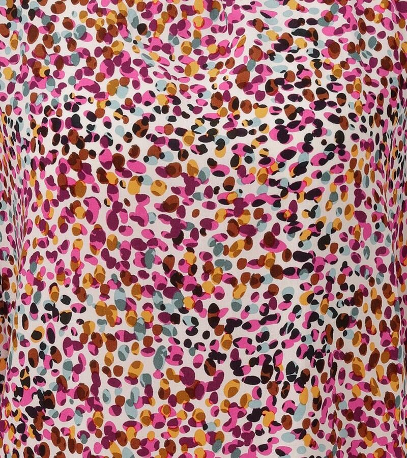 Aniston CASUAL Blouse zonder sluiting bedrukt met kleurharmonieus stippen nieuwe collectie