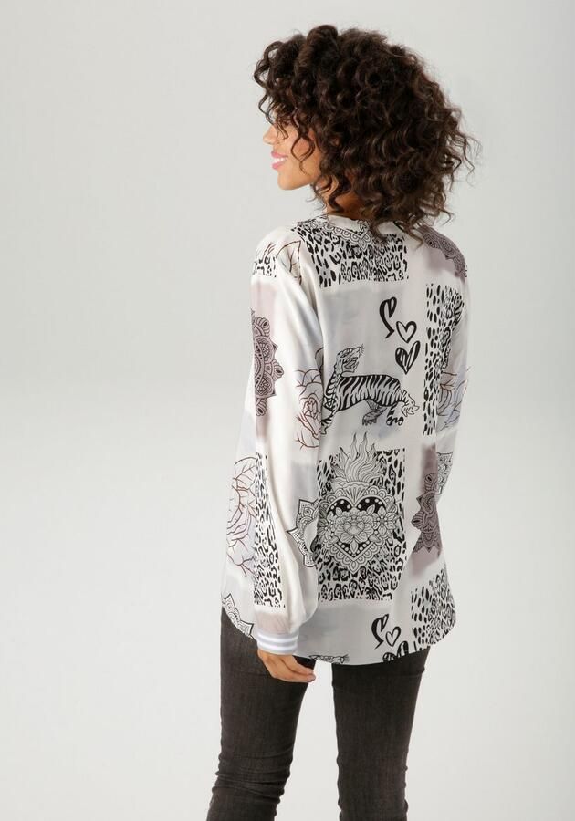 Aniston CASUAL Blouse zonder sluiting - Foto 3