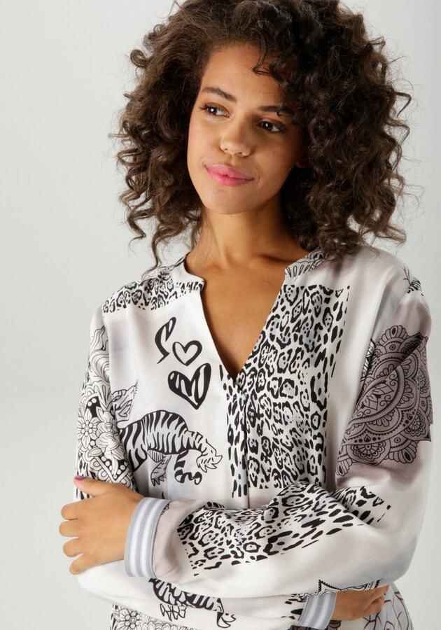 Aniston CASUAL Blouse zonder sluiting - Foto 4