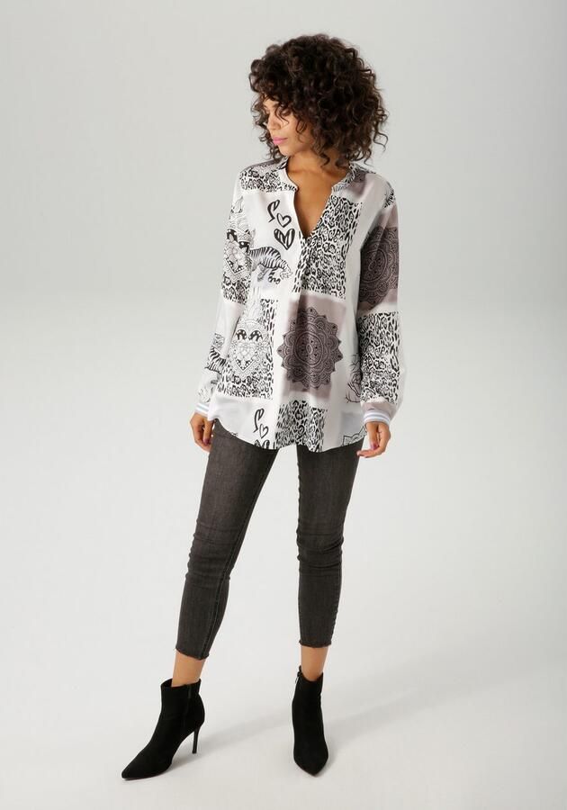 Aniston CASUAL Blouse zonder sluiting - Foto 5