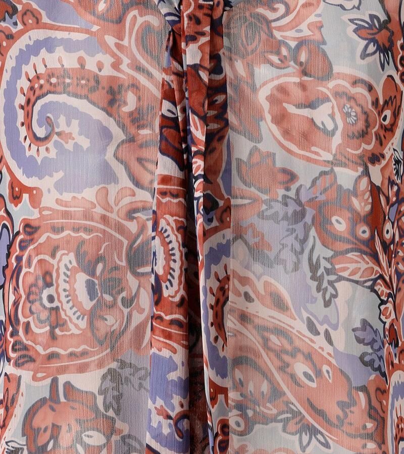 Aniston CASUAL Blouse zonder sluiting met extravagante grootschalige paisley-patroon nieuwe collectie