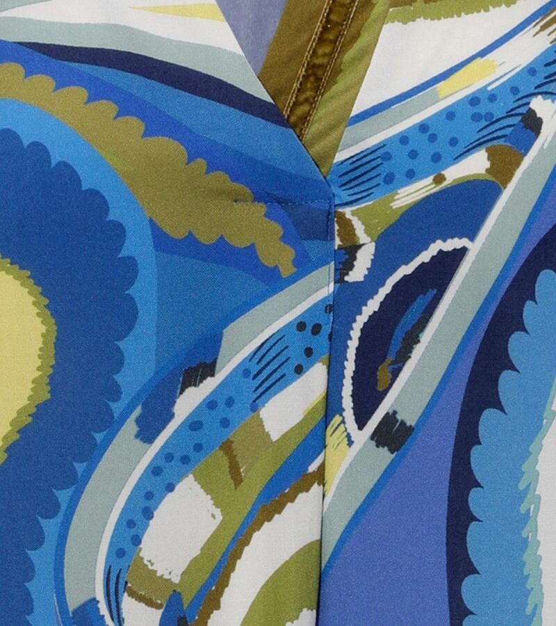 Aniston CASUAL Blouse zonder sluiting met kleurharmonieuze grootvlak paisley-patroon