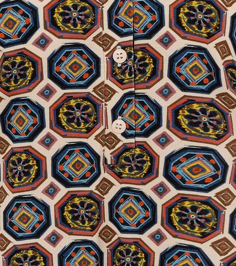 Aniston CASUAL Blouse zonder sluiting met kleurharmonieuze retro-print