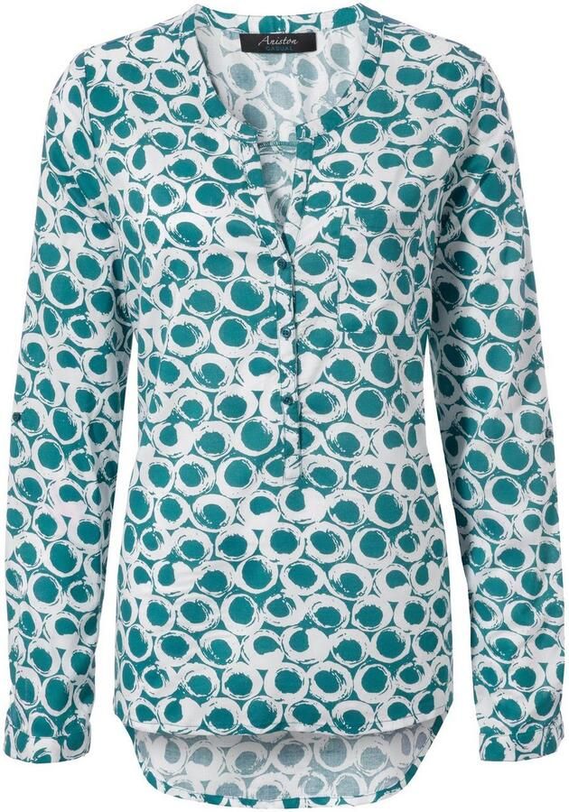 Aniston CASUAL Blouse zonder sluiting met oprolbare mouwen - Foto 3