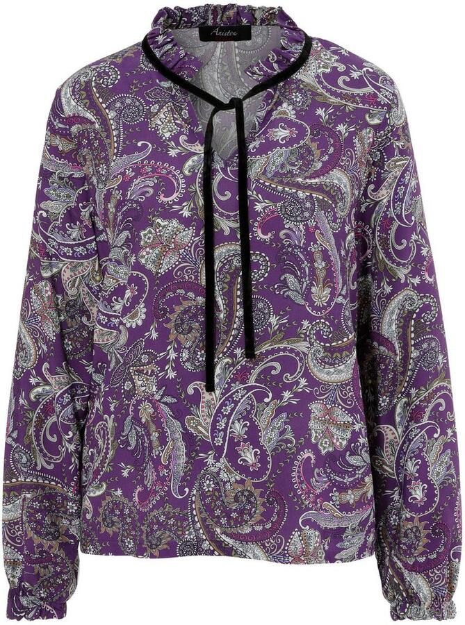 Aniston CASUAL Blouse zonder sluiting met royaal paisleydessin - Foto 2
