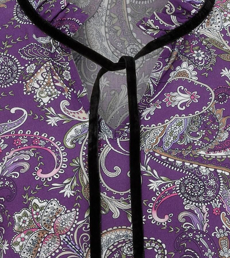 Aniston CASUAL Blouse zonder sluiting met royaal paisleydessin
