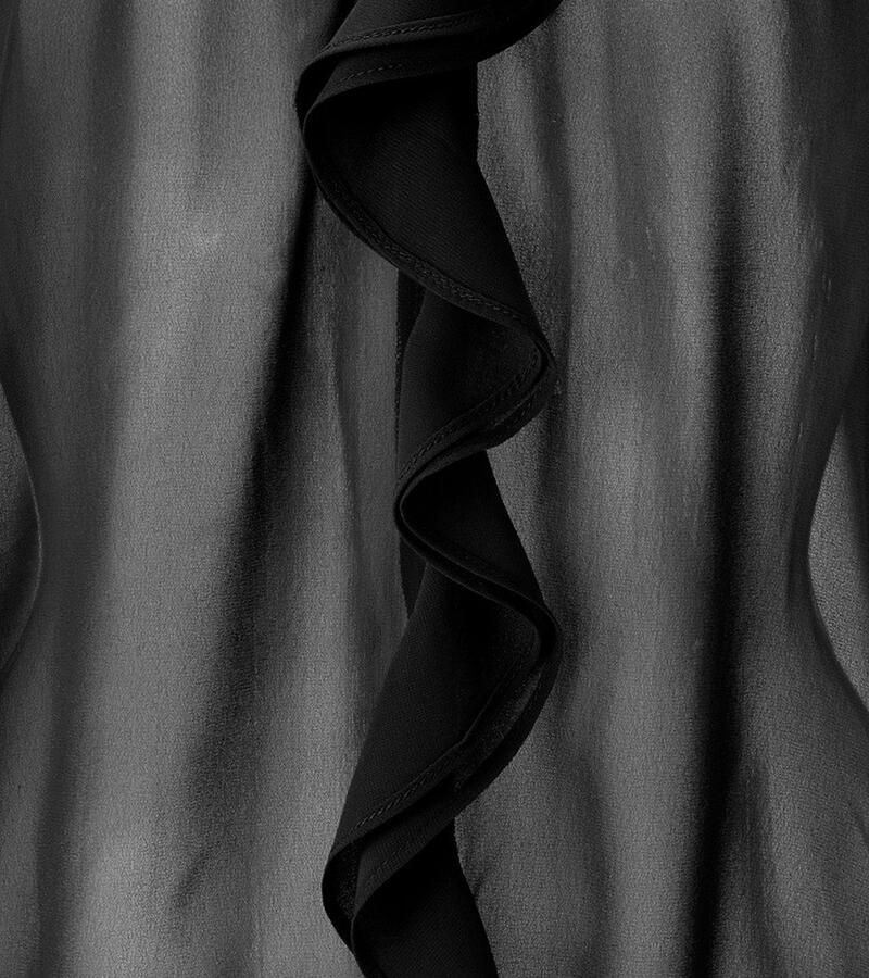 Aniston CASUAL Blouse zonder sluiting met ruches op de v-hals en op het voorpand nieuwe collectie