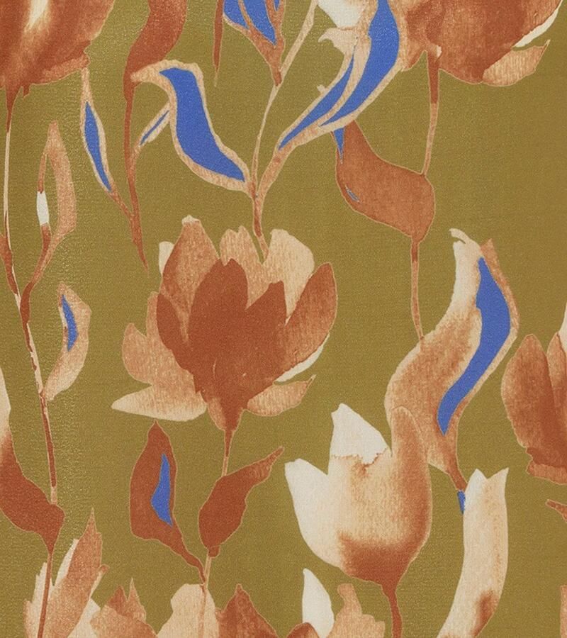 Aniston CASUAL Blouse zonder sluiting met schilderachtig bloesemprint elk stuk is uniek