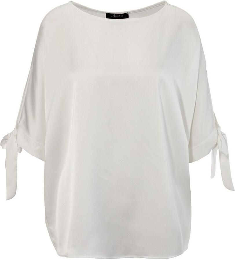 Aniston CASUAL Blouse zonder sluiting met verfijnde cut-out op de 3 4-lange mouwen