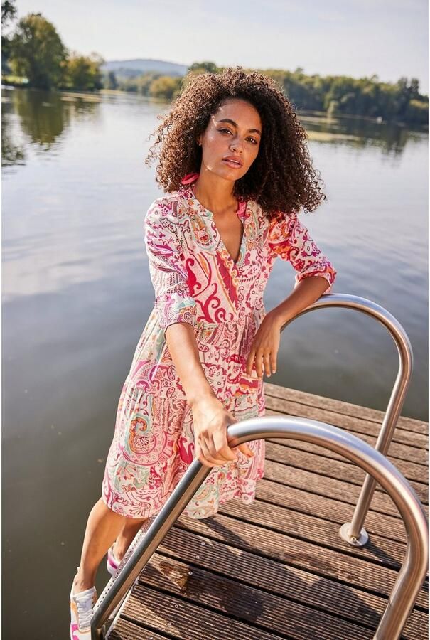 Aniston CASUAL Blousejurk met royaal paisleydessin - Foto 5