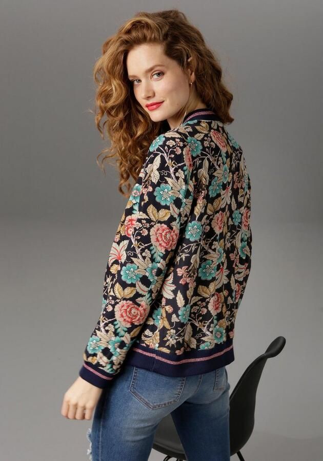 Aniston CASUAL Blouson met bloemenprint - Foto 4
