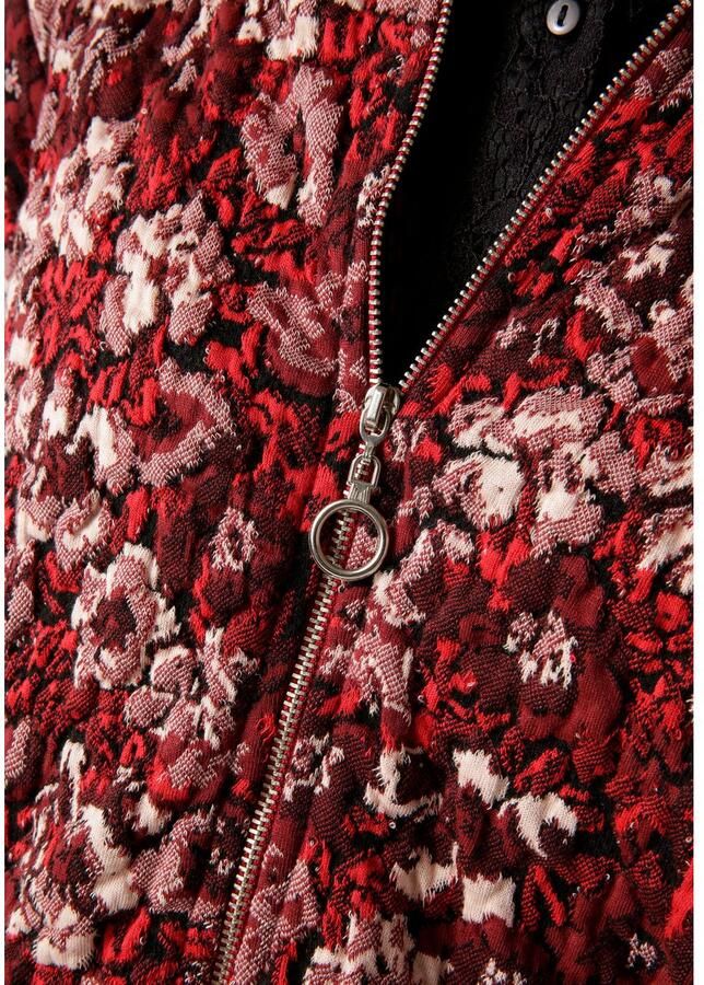 Aniston CASUAL Blouson met kunstzinnig bloemenmotief elk stuk een uniek stuk - Foto 3