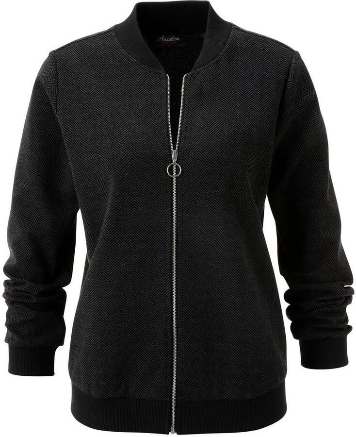 Aniston CASUAL Blouson met trendy visgraatpatroon nieuwe collectie - Foto 2