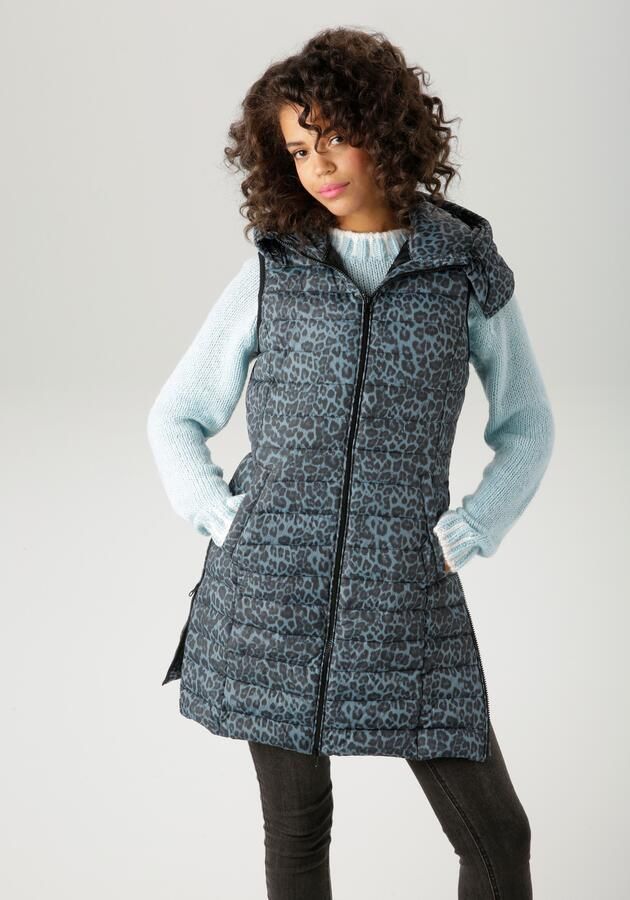Aniston CASUAL Bodywarmer in extravagant luipaardpatroon nieuwe collectie - Foto 7