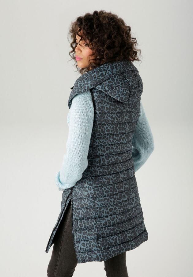 Aniston CASUAL Bodywarmer in extravagant luipaardpatroon nieuwe collectie - Foto 3