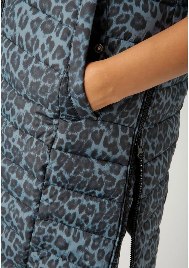 Aniston CASUAL Bodywarmer in extravagant luipaardpatroon nieuwe collectie - Foto 2