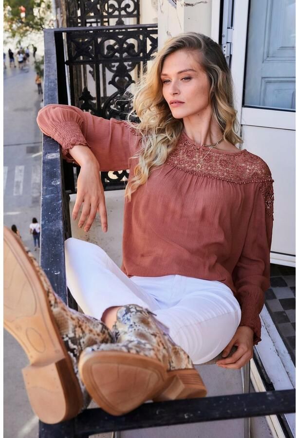 Aniston CASUAL Bootcut jeans enkelvrije lengte - Foto 3