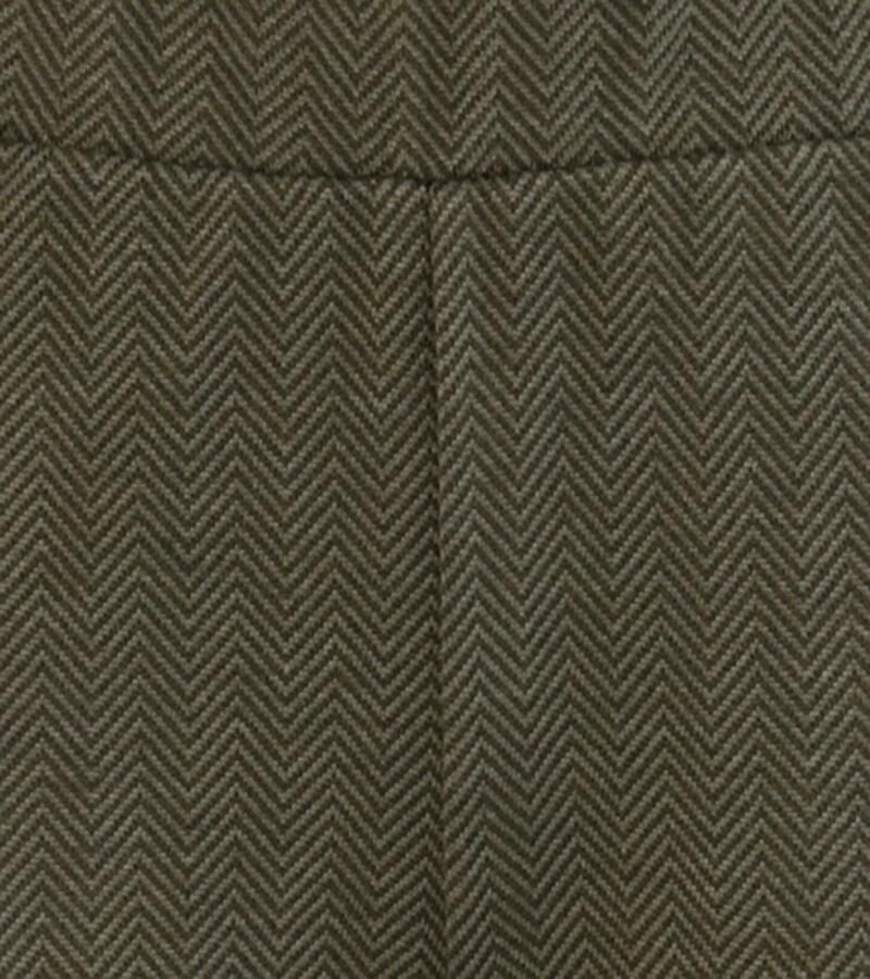 Aniston CASUAL Broek met wijde pijpen met kleurharmonisch visgraatpatroon