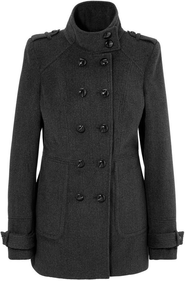 Aniston CASUAL Caban met sjaalkraag - Foto 7