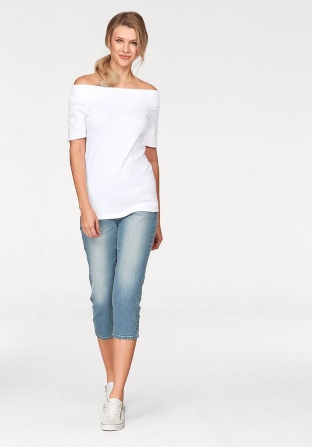 Aniston CASUAL Capri jeans in used-wassing - Foto 10