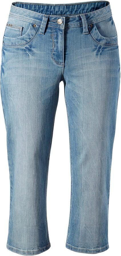 Aniston CASUAL Capri jeans in used-wassing - Foto 16