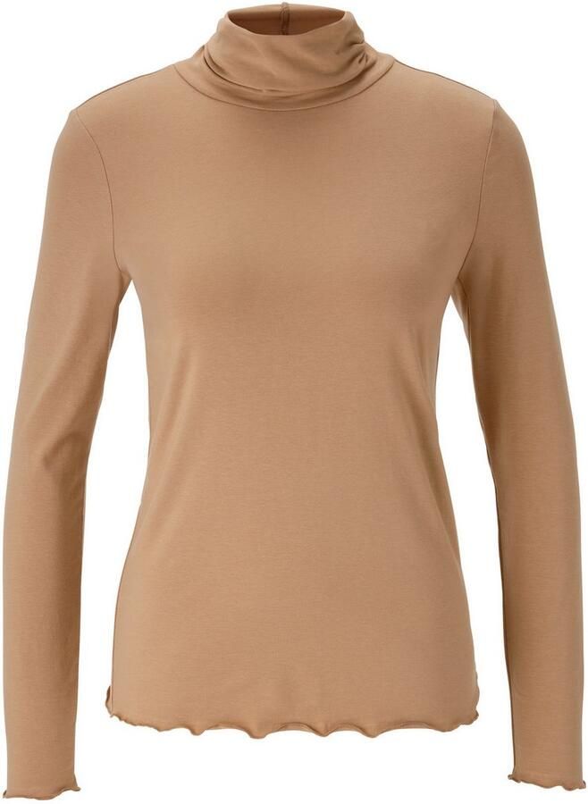 Aniston CASUAL Colshirt met gegolfde randen nieuwe collectie - Foto 2