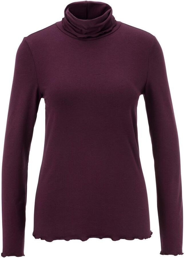 Aniston CASUAL Colshirt met gegolfde randen nieuwe collectie - Foto 2