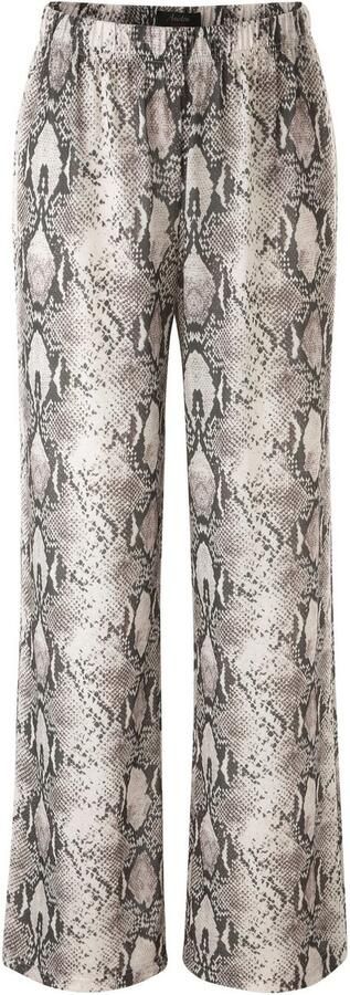 Aniston CASUAL Comfortbroek in kleurharmonieuze slangendruk nieuwe collectie - Foto 9