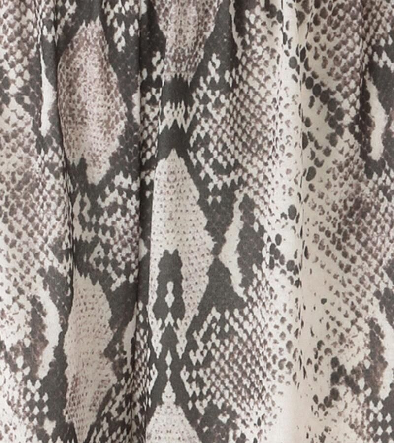 Aniston CASUAL Comfortbroek in kleurharmonieuze slangendruk nieuwe collectie