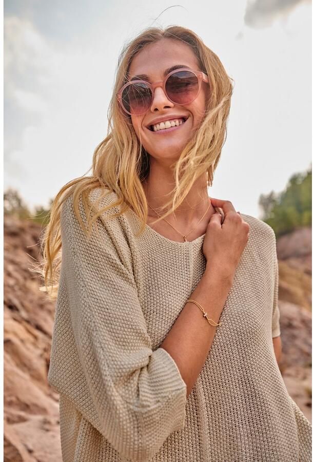 Aniston CASUAL Comfortbroek met fantasierijke bladeren bedrukt - Foto 6