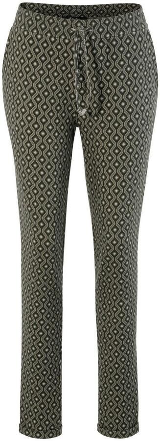 Aniston CASUAL Comfortbroek met interessant grafisch patroon - Foto 6