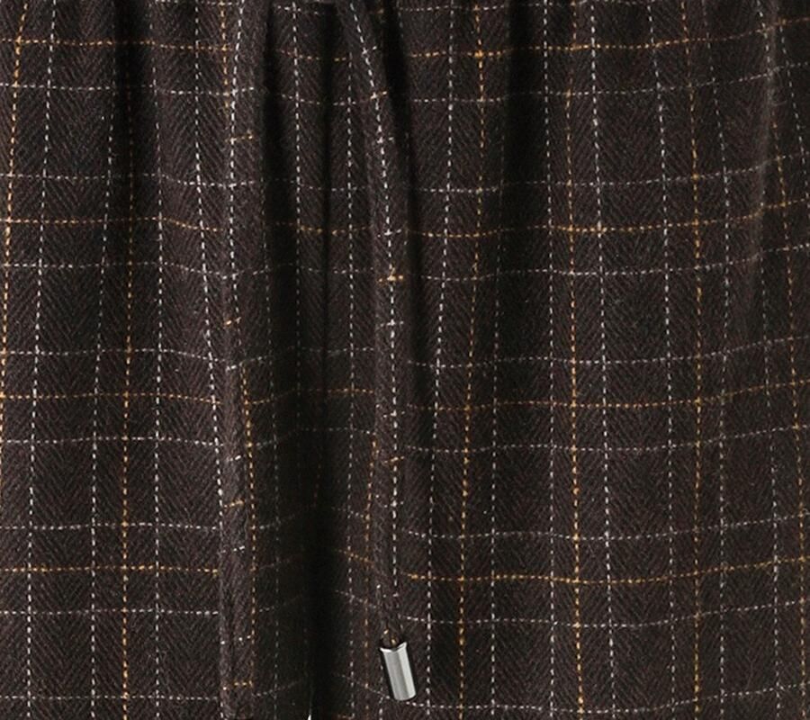 Aniston CASUAL Comfortbroek met stijlvol ruitdessin nieuwe collectie