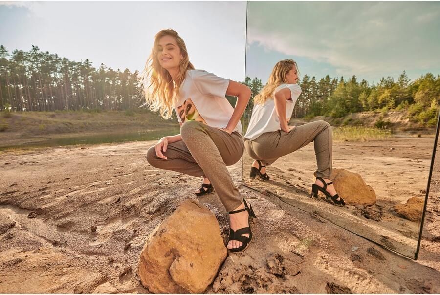 Aniston CASUAL Comfortbroek met stijlvolle print - Foto 7