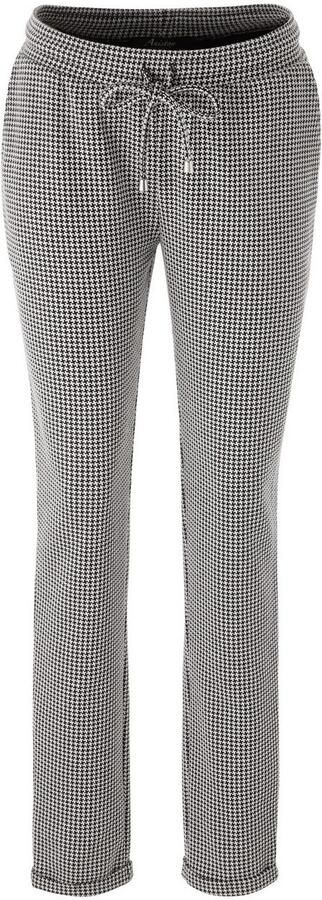 Aniston CASUAL Comfortbroek met trendy pied-de-poulemotief nieuwe collectie - Foto 6