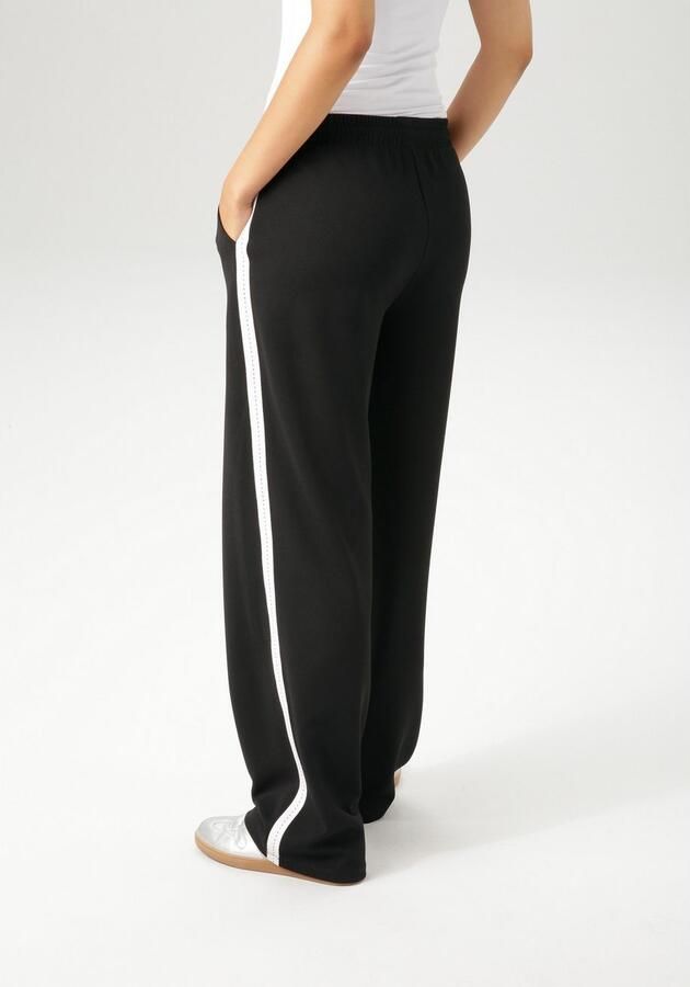 Aniston CASUAL Comfortbroek met trendy tape langs de zijnaden nieuwe collectie - Foto 3