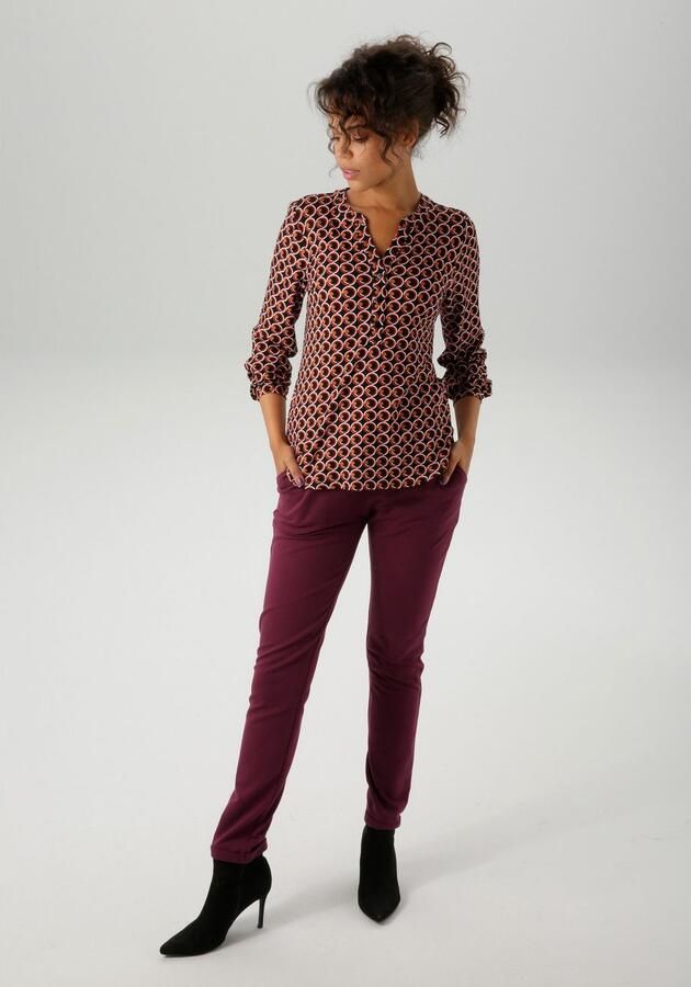 Aniston CASUAL Comfortbroek met zij aniston-label - Foto 4