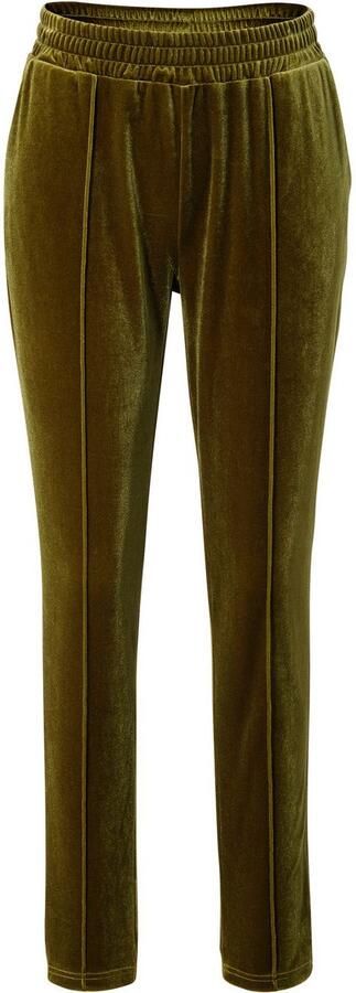 Aniston CASUAL Comfortbroek van edele glanzende fluweel - Foto 7