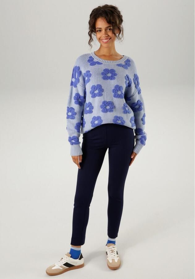 Aniston CASUAL Comfortbroek voor en achter met strijknaad - Foto 3