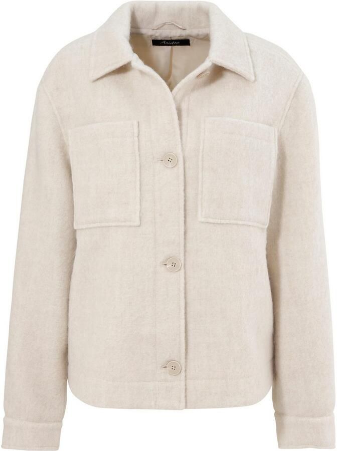 Aniston CASUAL Fleecejack met tonale knopen te sluiten - Foto 2