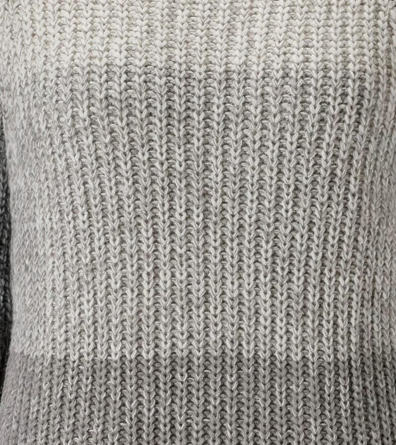 Aniston CASUAL Gebreide trui in gemêleerde color-blocking nieuwe collectie