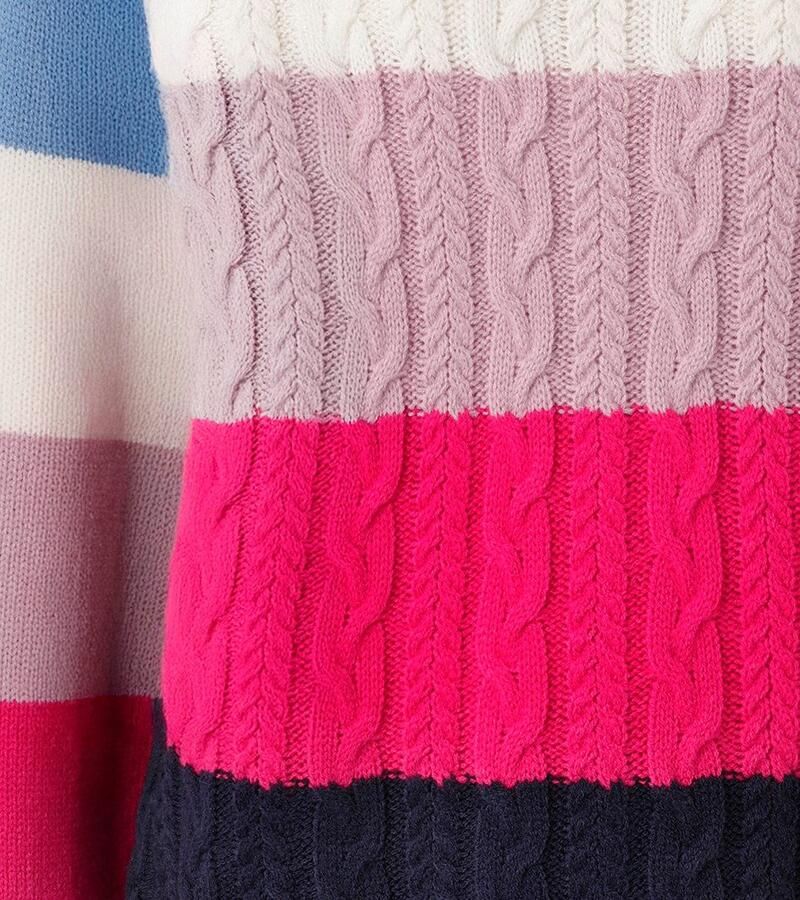 Aniston CASUAL Gebreide trui in kleurrijke of gedekte kleurencombinatie nieuwe collectie