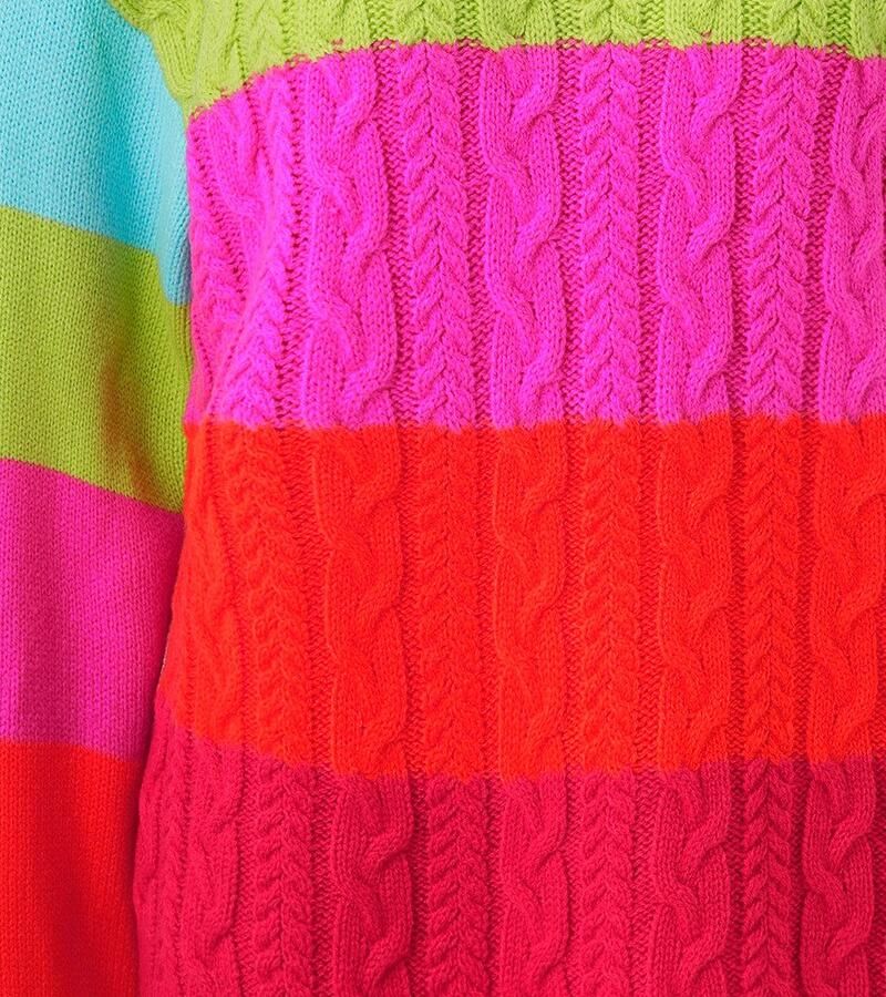 Aniston CASUAL Gebreide trui in kleurrijke of gedekte kleurencombinatie nieuwe collectie