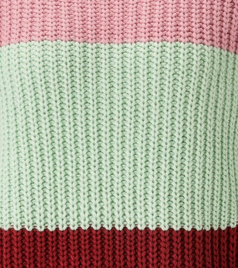 Aniston CASUAL Gebreide trui in trendy color-blocking nieuwe collectie