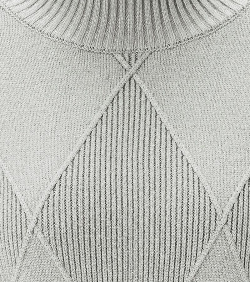 Aniston CASUAL Gebreide trui in trendy ruitpatroon nieuwe collectie