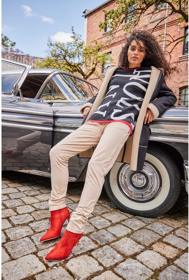 Aniston CASUAL Gebreide trui met gebreide aniston-teksten - Foto 7