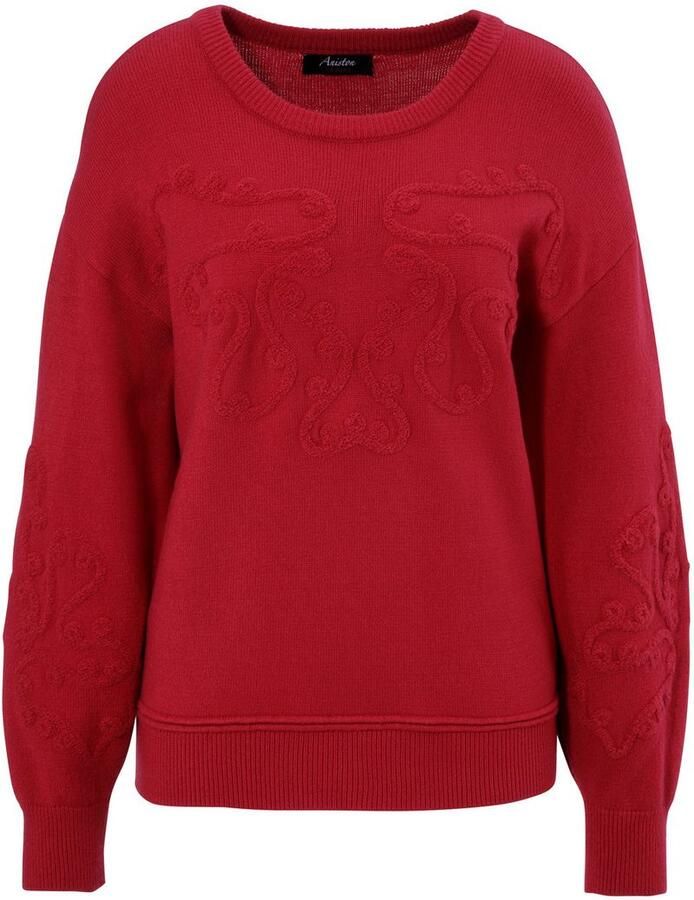 Aniston CASUAL Gebreide trui met gebreide ornamenten - Foto 2