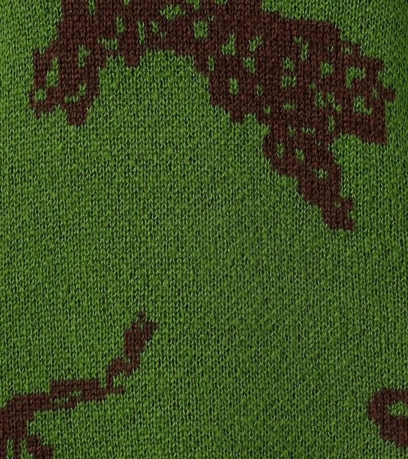 Aniston CASUAL Gebreide trui met ingebreide luipaarden nieuwe collectie