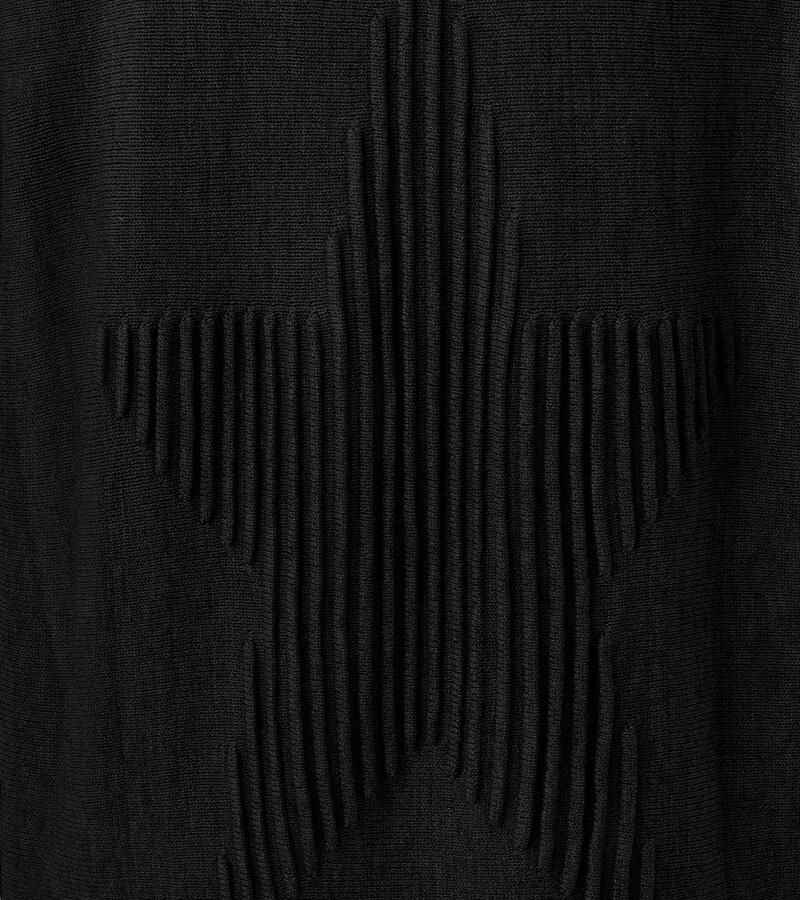 Aniston CASUAL Gebreide trui met ingebreide ster op de rug nieuwe collectie